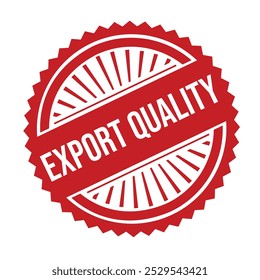 Calidad de la exportación Sello de goma diseño Vector 