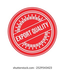 Export Quality Rubber stamp design vector 