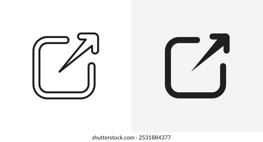 Export vecor icon set. Stock vector illustrator. EPS 10