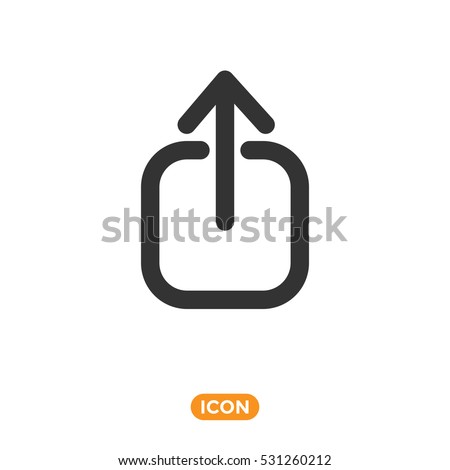 Export Vector Icon