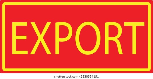 Export vector stamp isolated on white background