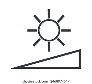  Exposure adjustment symbol. Graphical symbols for use on equipment
