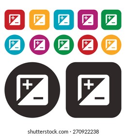 Exposure Compensation icon. vector