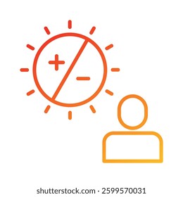 Exposure Icon Element For Design