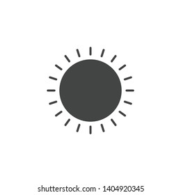 Exposure icon isolated on white background. Photography symbol modern, simple, vector, icon for website design, mobile app, ui. Vector Illustration