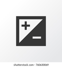 Exposure Icon Symbol. Premium Quality Isolated Mode Element In Trendy Style.