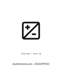 Exposure Line Icon. Editable Stroke