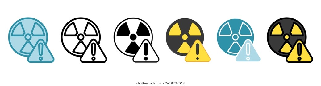 Exposure multi style, mini illustration icon set. Vector for modern concept, print, UI, UX kit, web and app development. Related to risk management, business, finance.
