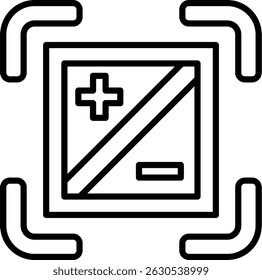 Exposure New Creative Icon Design Vector