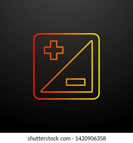 Exposure nolan icon. Elements of image set. Simple icon for websites, web design, mobile app, info graphics