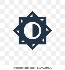 Exposure vector icon isolated on transparent background, Exposure transparency concept can be used web and mobile