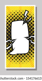 expresion cloud pop art style vector illustration design