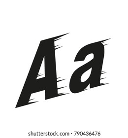 Express an alphabet graphic
