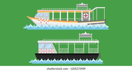 Express boat ship boat vessel
craft barge ark river water Lifebuoy
barge float raft punt pram pontoon passenger fare chair pad ticket vector illustrator eps10