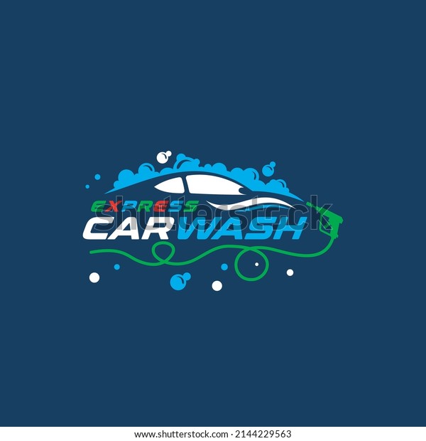 Express Car Wash Logo\
Design Template