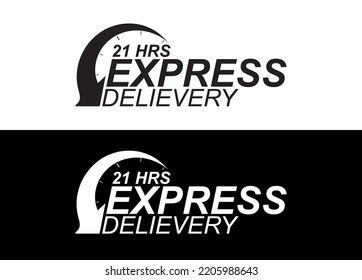 Express delivery in 21 hours. Fast delivery, express and urgent shipping