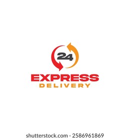 Express Delivery 24 Logo Design