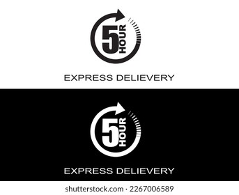Express delivery in 5 hours. Fast delivery, express and urgent shipping
