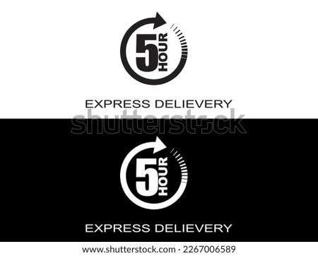 Express delivery in 5 hours. Fast delivery, express and urgent shipping