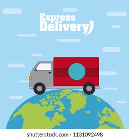 Express delivery concept