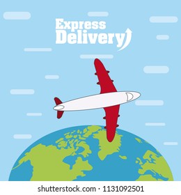 Express delivery concept