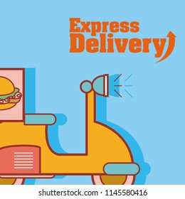 Express delivery concept
