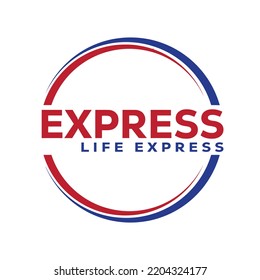 Express delivery icon for apps and website isolated on white background, Delivery concept,  Vector illustration Flat design