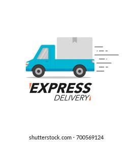 Express delivery icon concept. Pickup service, order, worldwide shipping. Modern design vector illustration.