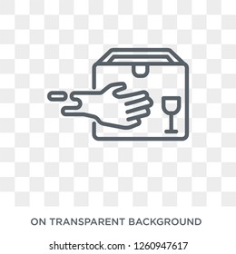express delivery icon. express delivery design concept from Delivery and logistic collection. Simple element vector illustration on transparent background.