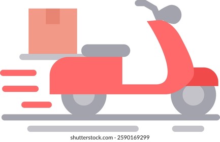 Express Delivery Icon Element For Design