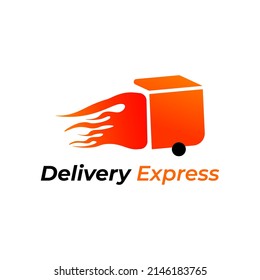 Express Delivery Icon Logo Design Element