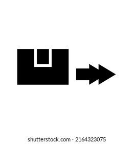 express delivery icon or logo isolated sign symbol vector illustration - high quality black style vector icons
