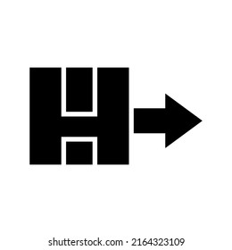 express delivery icon or logo isolated sign symbol vector illustration - high quality black style vector icons
