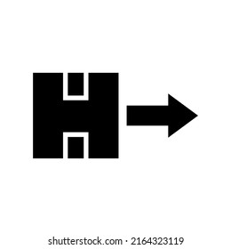 express delivery icon or logo isolated sign symbol vector illustration - high quality black style vector icons
