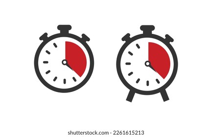 Express delivery icon. Time fast set vector ilustration.