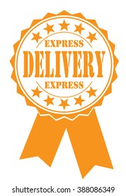 Express delivery icon, vector illustration