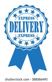 Express delivery icon, vector illustration