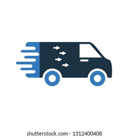 Express Delivery Icon/Fast Delivery/Gift Shipping