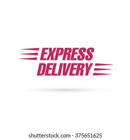 express delivery lettering