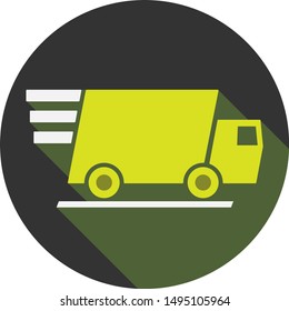 express delivery or logistics icon or symbol vector illustration