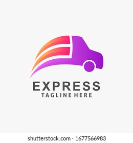 Express delivery logo design inspiration