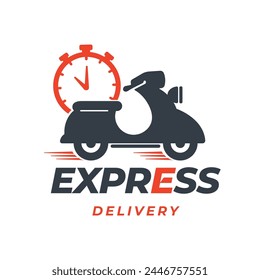 Express delivery logo icon vector template. Images produced without the use of any form of AI. software