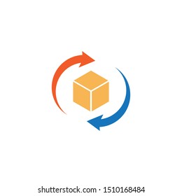 Express Delivery logo ilustration vector