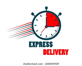 Express delivery logo. Vector Illustration