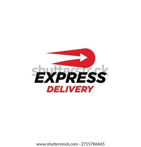 Express Delivery Logo Vector Modern