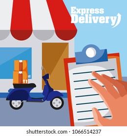 Express delivery service