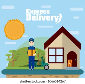 Express delivery service