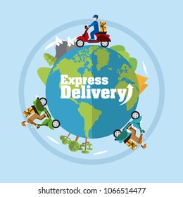 Express delivery service