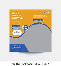Express delivery service. Fast delivery 24 hours. Delivery in 30 minute. Banner vector for social media ads, web ads, business messages, discount flyers and big sale banners.