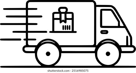 Express delivery service vector icons set, modern solid symbol sign, symbol, vector, art